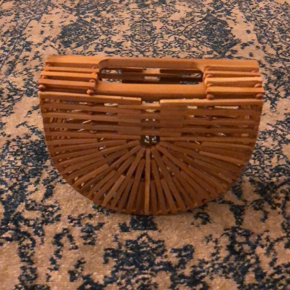 Wooden Amerii purse